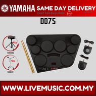 Yamaha DD-75 Portable Digital Drums with S2E And Drum Throne And Accessories ( DD75 / DD 75  )