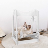 Small pet hammock relaxing space swing for cat dog white bed waterproof easy cleanable cute cat bed