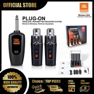 JBL UHF Wireless Mic System, XLR to 6.35mm Transmitter Receiver for Mixer PA System