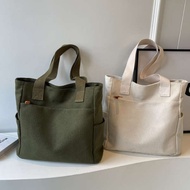gentlewoman bag bag sling bag woman Original Design Texture Thickened Simple All-Match Commuter Canv