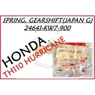 HONDA TH110 HURRICANE JAPAN ORIGINAL SPRING, GEARSHIFT [Part Number :- 24641-KW7-900]