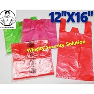 WSS 12"X16" Cap Orang Kuat Plastic Bag