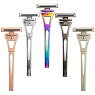 Wholesale Cross-Border Exclusive Supply Half-Blade Knife Holder Four-Layer Blade Manual Razor Razor