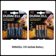 (Local Seller) DURACELL 1.5V Alkaline Battery AA LR6/AAA LR03 Battery For Electric Toothbrush Toys F