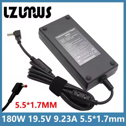 19.5V 9.23A 180W 5.5*1.7mm AC Laptop Adapter Charger for Acer Aspire V17 Nitro5 ADP-180MB K N20C1 N1