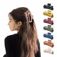 Korean Salon Hair Clip, Square, Hollow, 8.5cm Salon Hair Clip