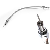 HAHAHA 36-Inch Long Transmission Dipstick, Flexible Firewall Mount for 700R4 4L60E 4L80E, Compatible