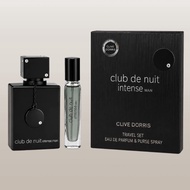 Ori Perfume 2in1 Set Club De Intens Men 50ml Clive Doris Gift Box Premium Wangi Lelaki