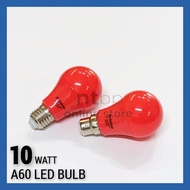 10Watt Led Red Light Bulb E27 / B22 Red Color Energy Saving Lantern Bulb