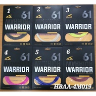 HUNDRED WARRIOR 61 68 Hdrd Black Original Badminton Strings