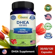 DHEA Ultra Strength 100 mg. เพื่อสุขภาพ​สมอง​ ชะลอ​วัย ความแข็ง​แรงของกระดูก​ กล้ามเนื้อ​ เสริม​สร้า