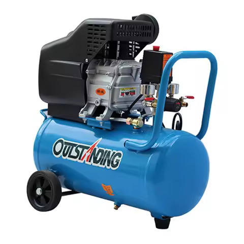 Oily Air Compressor 1P 2.5P 4P 8L 18L 30L 2850RPM Air Pump for Wood Painting Decoration Nail Gun Pne