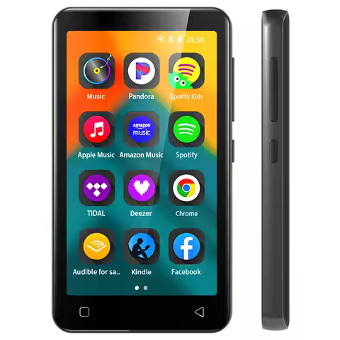 Android Hifi Reproductor Mp3 Music Player bluetooth Speakers & WiFi,dac,dap,small Portable Radio,202