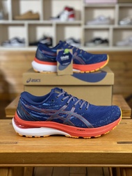 เป็น Gel-Kayano 29รองเท้าวิ่งสำหรับผู้ชายในเกาะสีน้ำเงิน/ขาว