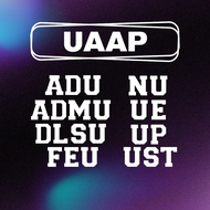 kraftitaph UAAP Decal Sticker 1" | ADU ADMU DLSU FEU NU UE UP UST | Waterproof Tumbler Sticker