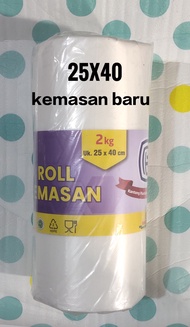 Plastik buah sayur - HD Roll Panca Budi 25x40 - plastik fotocopy buah