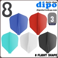 8 Flight Darts - TARGET 8-Flight【 Shape 】