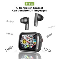 หูฟังไร้สาย HTC NE40 บลูทูธ 6.0 จอแสดงผล LED ความเที่ยงตรงสูง สำหรับการเล่นเกม การทำงาน กีฬา ฟังเพลง