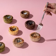 8cm迷你巴斯克蛋糕 2+2/組 土鳳梨拿鐵 (土鳳梨醬) + 蔓越莓抹茶