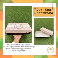 Box Cake Brownies Bread Martabak Sponge Cake 25x12x7.3cm Chandrika