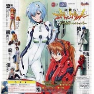🧲珍惜玩 - 中古 絕版 罕有 全新 EVA 新世紀福音戰士 HGIF 貞本義行 EVA EVANGELION FILE 03扭蛋 figure （全6種）景品 模型公仔 擺設 未開封 非盒玩/食玩/