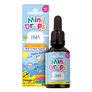 DHA giọt (30/50ml) bổ sung Omega 3 cho bé từ 3 tháng tuổi tới 5 tuổi Natures Aid DHA Drops