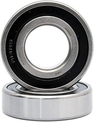 FKG R14-2RS 7/8"x1-7/8"x1/2" Deep Groove Ball Bearing Double Rubber Seal Bearings Pre-Lubricated, Se