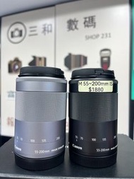 Canon ef-m 55-200mm for m3 m5 m50 m6