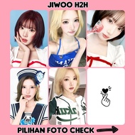 Photocard unnof JIWOO h2h HD photo card