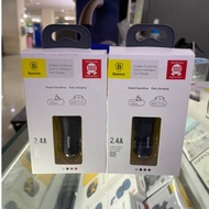 Baseus Car Charger Dual U Intelligent 2.4A El Bsc-C5