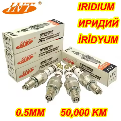 1 2 4PCS 100% genuine Iridium Spark Plug HIX-CR7 FOR Yamasaki Yamaha Honda C50 CR7HIX CR7HSA A7RTC A