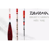 Daiwa Ultra Lightweight Fishing Rod 3m6 Pink With 3h Hardness Of Coffee Load
