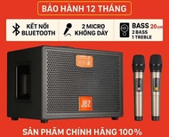 Loa Xách Tay Di Động JBZ J5 Bass 20cm Siêu Trầm Kèm 2 Micro Cao Cấp Công Suất Lớn 250W Kết Nối Bluet