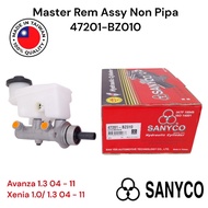 Brake Master Upper Brake Assy Avanza 1.3 Xenia 1.0 1.3 2004 - 2011 OEM Sanyco 47201-BZ010 Taiwan