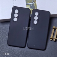 Itel S23 Itel S23 Plus Itel S25 Itel S25 Ultra Softcase Macaron Square Black / Case Square Black Edg