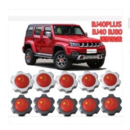 Suitable for Beijing Car BJ40PLUS BJ40 BJ80 Wheel Hub Dedicated Five-pointed Star Flag Wheel Cover
