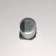 Nichicon, 10uF 63V 105°C, SMD Capacitor, 6.3mm x 5.8mm