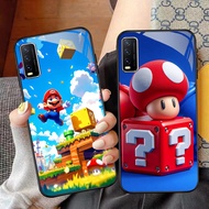 NC-88 Super Mario Game Glass Case For VIVO Y20 Y20s Y20i V15 Y50 S1 Y30 Pro