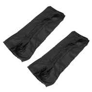 2X Non-Folding Treadmill Cover Treadmill Protective Cover Suitable for Indoor or Outdoor (Black)