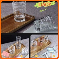LIAOY Espresso Shot Glass, Espresso Essentials 60ml Shot Glass Measuring Cup, Heat Resistant Universal Measuring Shot Glass