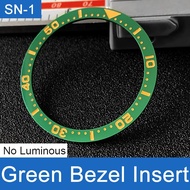 Flat Ceramic Bezel Insert 38*31.5mm MOD For Seiko brand SKX007 SKX011 Divers SUB Replacement of watc