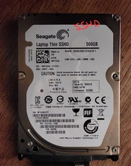 SEAGATE 2.5 吋 SSHD 500 GB  硬碟