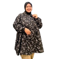 Atasan Wanita Muslimah Karen Jumbo Tunik Motif Bunga Bahan Katun Miracle Busui Friendly LD110-140
