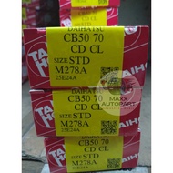 METAL SEAT MAIN BEARING DAIHATSU S88 (TAIHO M278 ALL SIZES) ORIGINA JAPAN