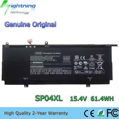 New Original SP04XL 15.4V 61.4Wh Laptop Battery for HP Spectre X360 13-AP0001TU 13-AP0050TU HSTNN-OB
