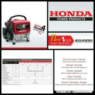 HONDA PETROL GENERATOR EG1000 4 Stroke 1Kva Light weight Penjana Letrik