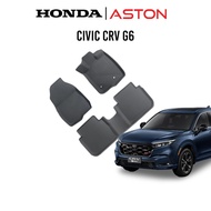 [Cheapest Complete Set] HONDA CRV G6 Car Floor Mats ASTON Fitted For G6 (2023-2026)