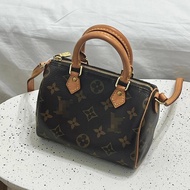 Mini Bag SpeedyNano Donkey Bag Diamond Fabric Donkey mini Small Bag Female Bag Donkey Handbag Should