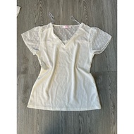 Women's foam and chiffon t-shirt exported from Vietnam _Size uk 6, uk 10