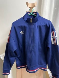 Adidas tracksuit 藍色運動外套